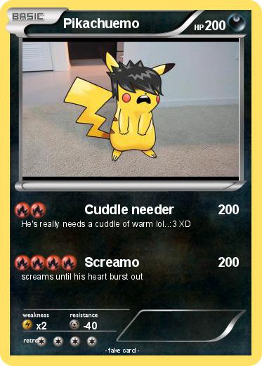 Pokemon Pikachuemo