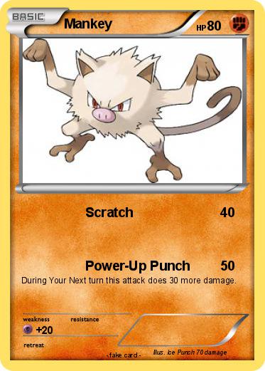 Pokemon Mankey