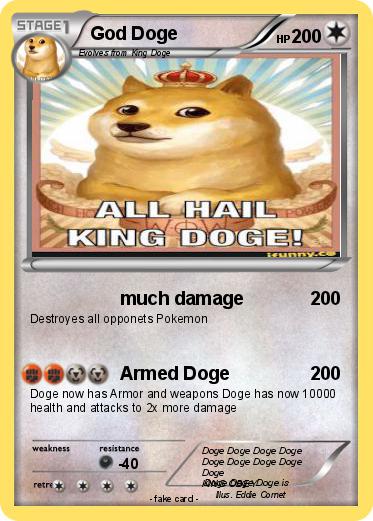 Pokemon God Doge