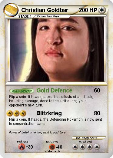 Pokemon Christian Goldbar