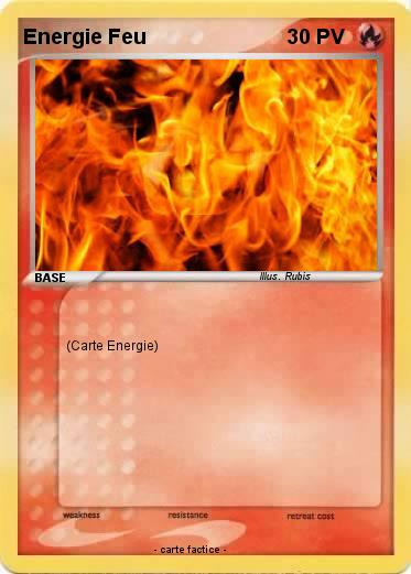 Pokemon Energie Feu