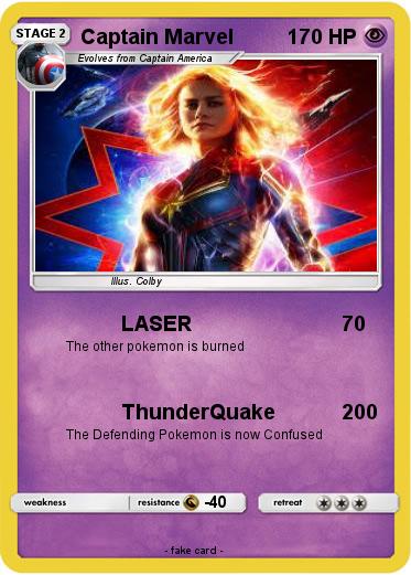 Pokemon Captain Marvel