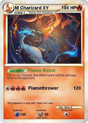 Pokemon M Charizard XY