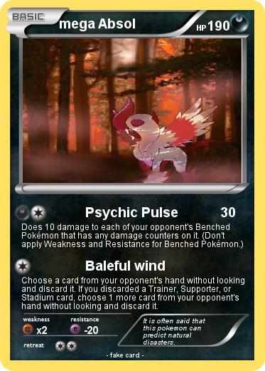 Pokemon mega Absol