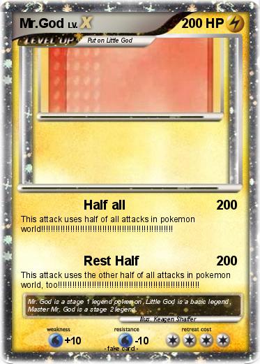 Pokemon Mr.God