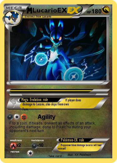 Pokemon LucarioEX