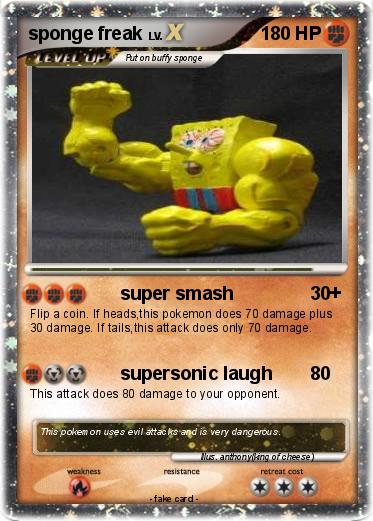 Pokemon sponge freak