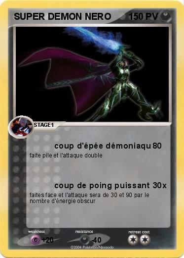 Pokemon SUPER DEMON NERO