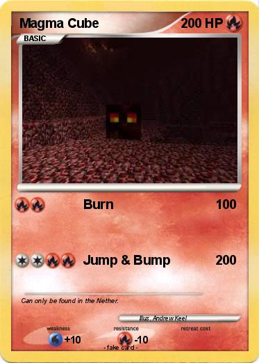 Pokemon Magma Cube