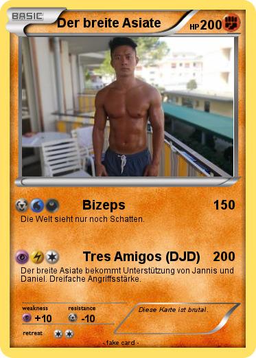 Pokemon Der breite Asiate