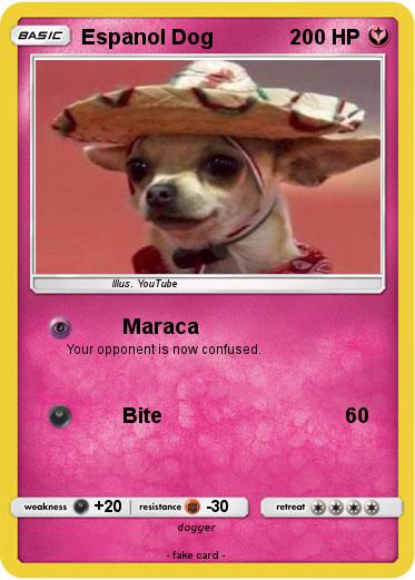 Pokemon Espanol Dog