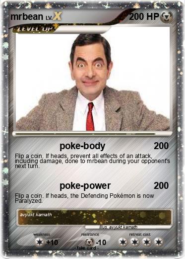Pokemon mrbean