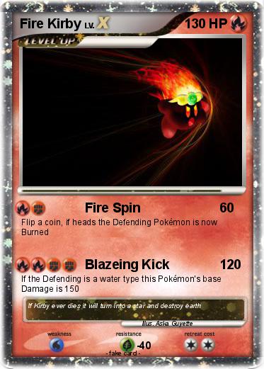 Pokemon Fire Kirby