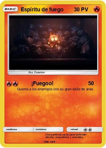 Pokemon Espíritu de fuego