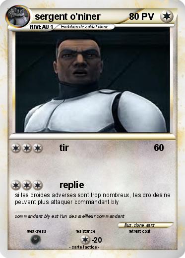 Pokemon sergent o'niner