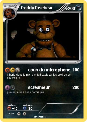 Pokemon freddy fasebear