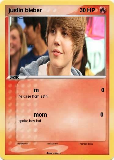 Pokemon justin bieber