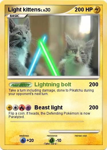 Pokemon Light kittens