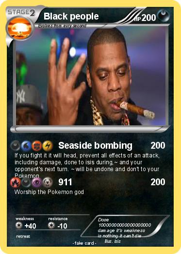 Pokemon Black people
