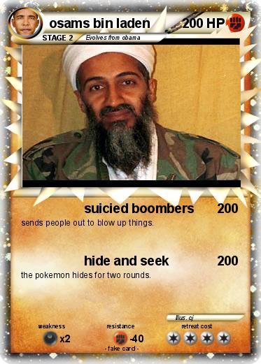Pokemon osams bin laden