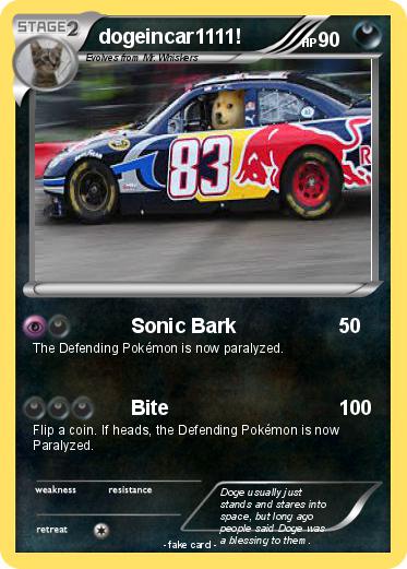 Pokemon dogeincar1111!