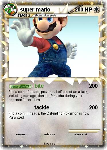 Pokemon super mario