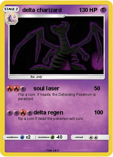 Pokemon delta charizard