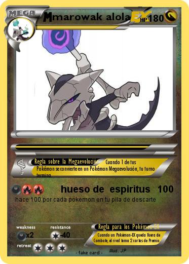 Pokemon marowak alola