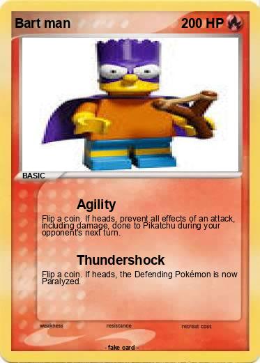 Pokemon Bart man