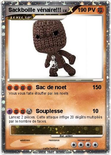 Pokemon Sackboille vénaire!!!