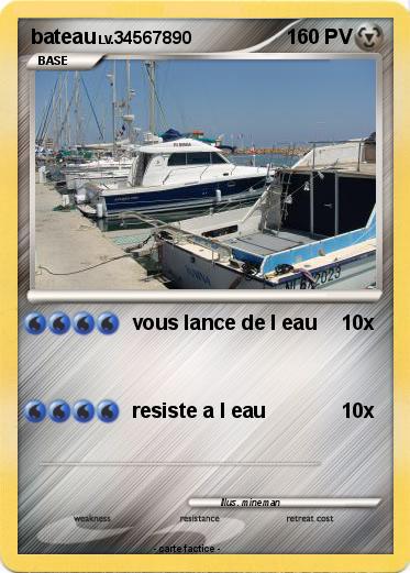 Pokemon bateau
