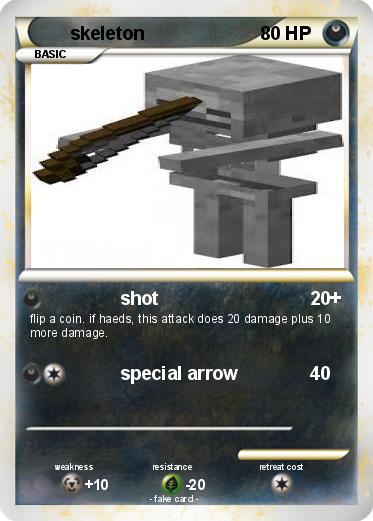 Pokemon skeleton