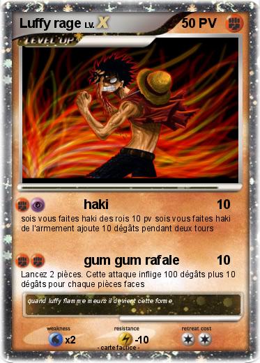 Pokemon Luffy rage