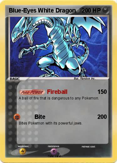 Pokemon Blue-Eyes White Dragon