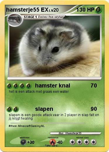 Pokemon hamsterje55 EX