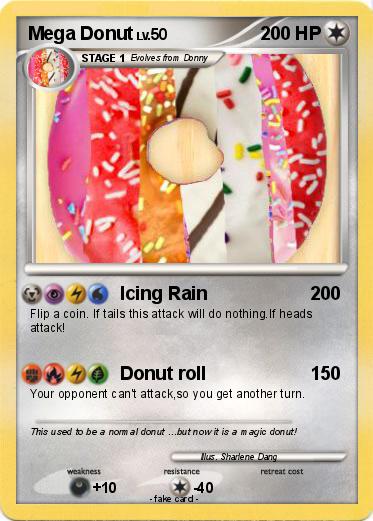 Pokemon Mega Donut