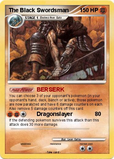 Pokemon The Black Swordsman