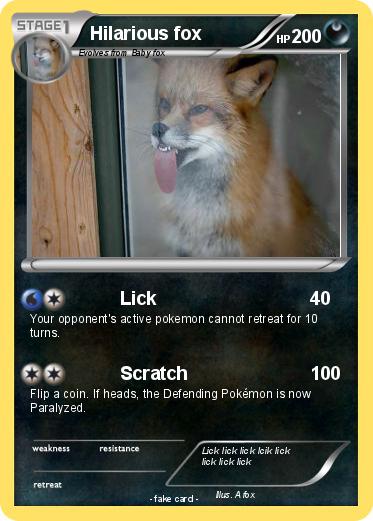 Pokemon Hilarious fox