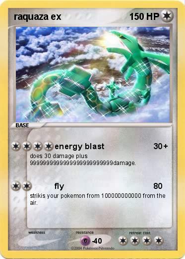 Pokemon raquaza ex