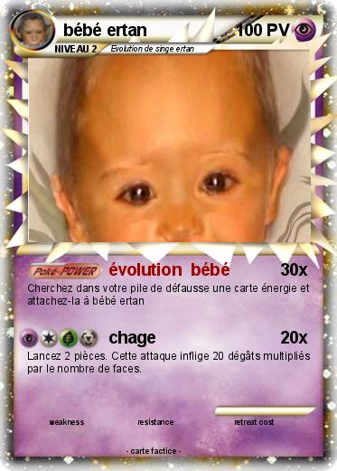 Pokemon bébé ertan