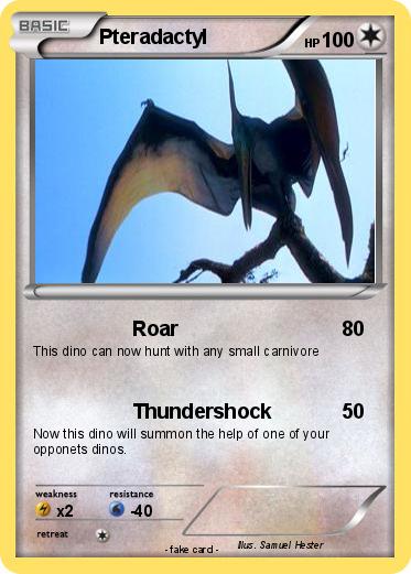 Pokemon Pteradactyl