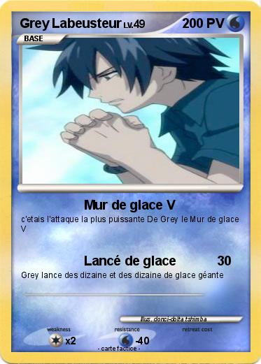 Pokemon Grey Labeusteur