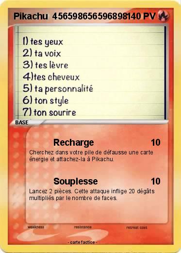 Pokemon Pikachu  456598656596898