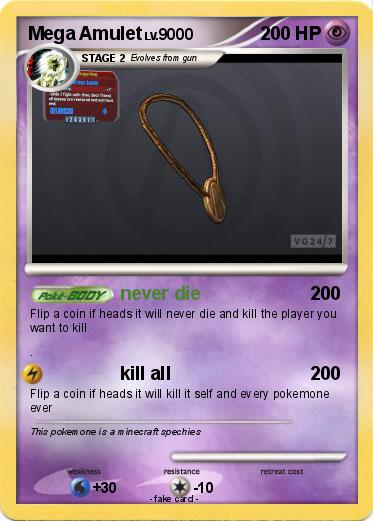 Pokemon Mega Amulet