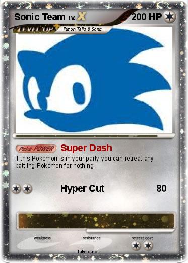 Pokemon Sonic Team
