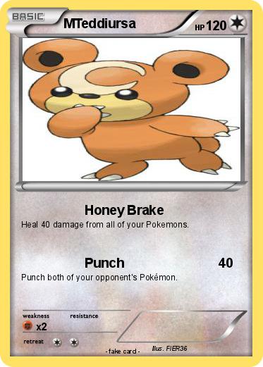 Pokemon MTeddiursa