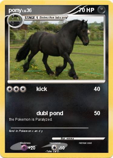 Pokemon pony