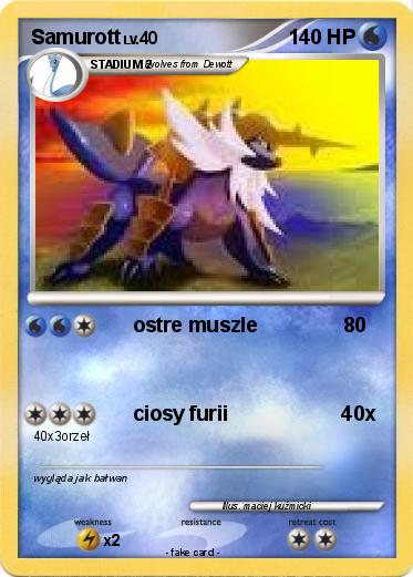 Pokemon Samurott