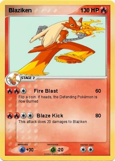 Pokemon Blaziken