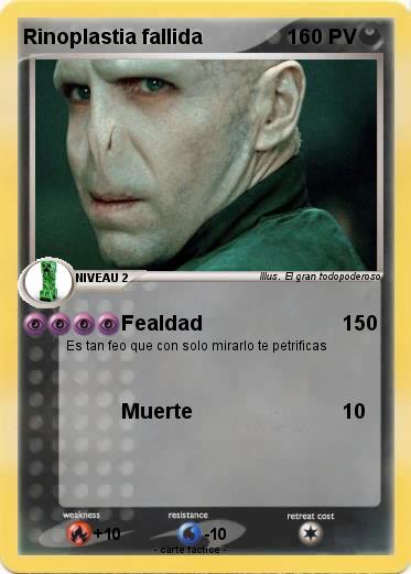 Pokemon Rinoplastia fallida